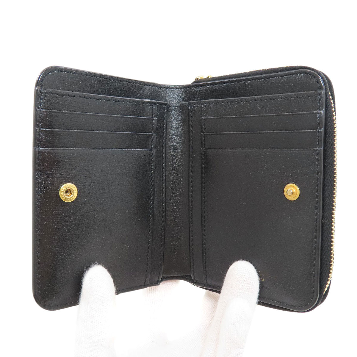 イヴ・サンローラン カサンドラ 二つ折り財布（小銭入れあり） 中古 商品画像5