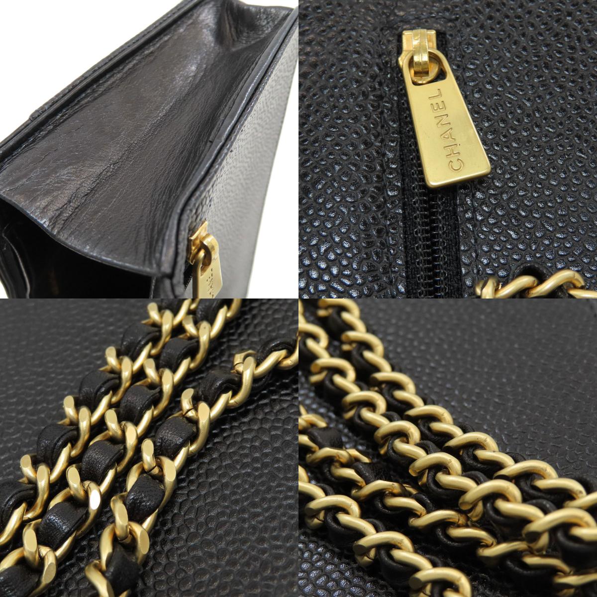 シャネル チェーンウォレット ココマーク ゴールド金具 長財布（小銭入れあり） 中古 商品画像19