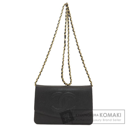 シャネル チェーンウォレット ココマーク ゴールド金具 長財布（小銭入れあり） 中古 商品画像1