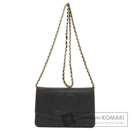 シャネル チェーンウォレット ココマーク ゴールド金具 長財布（小銭入れあり） 中古 商品画像1