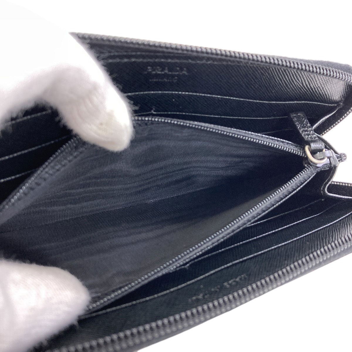 プラダ ロゴ金具 長財布（小銭入れあり） 中古 商品画像6