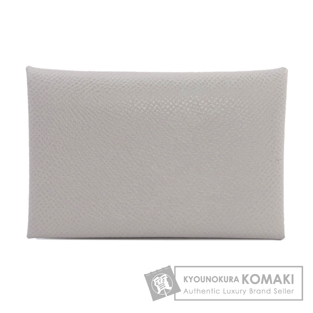 エルメス カルヴィ シルバー金具 カードケース 中古 商品画像1