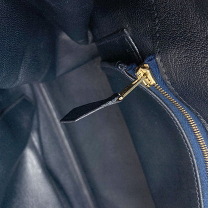 エルメス バーキン40 ブルーインディゴ ゴールド金具 ハンドバッグ 中古 商品画像14