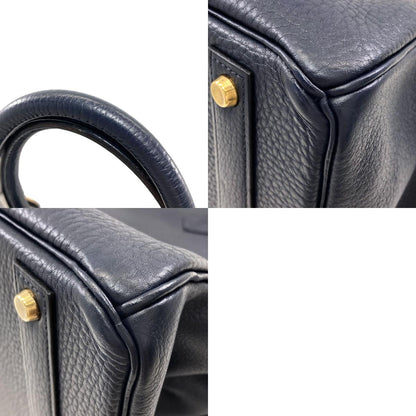 エルメス バーキン40 ブルーインディゴ ゴールド金具 ハンドバッグ 中古 商品画像20