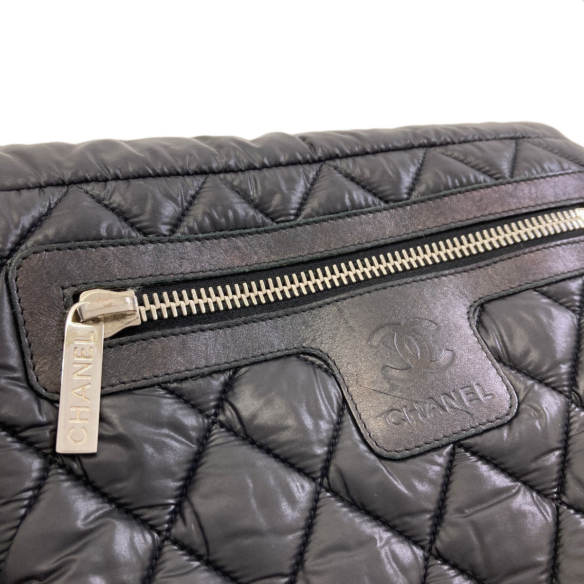 シャネル コココクーン メッセンジャーバッグ シルバー金具 ショルダーバッグ 中古 商品画像10