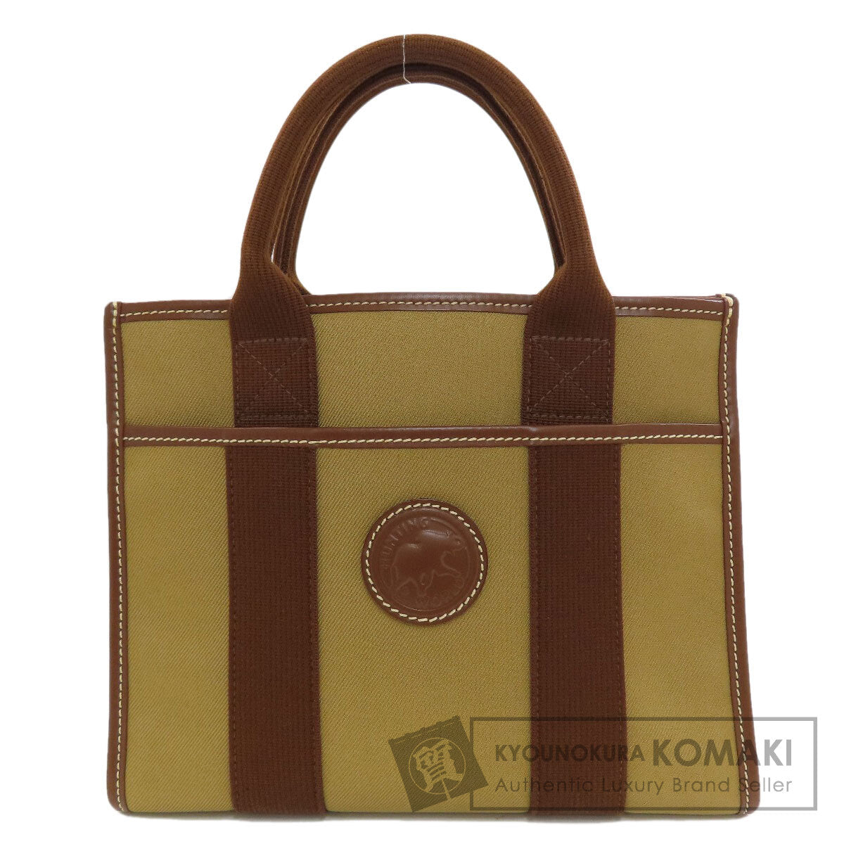 ハンティングワールド ロゴ ハンドバッグ 中古 商品画像1