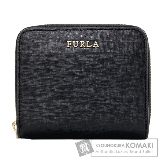 フルラ ロゴ 二つ折り財布（小銭入れあり） 中古 商品画像1