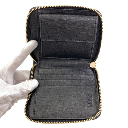 フルラ ロゴ 二つ折り財布（小銭入れあり） 中古 商品画像5