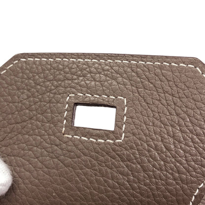 エルメス バーキン30 エトープ シルバー金具 ハンドバッグ 中古 商品画像17
