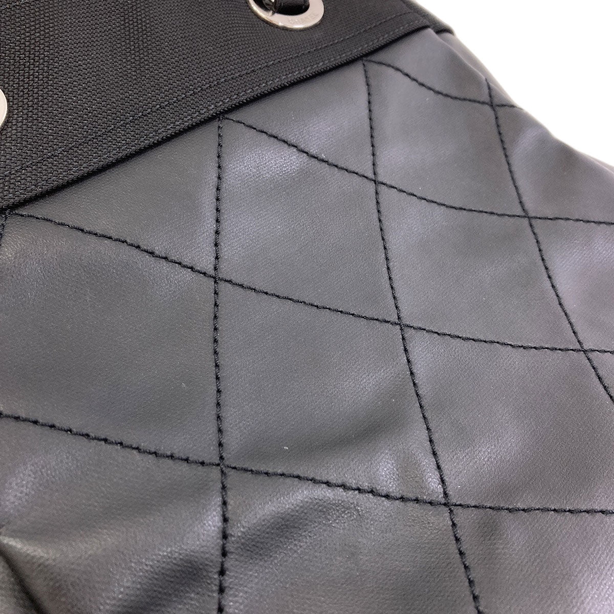 シャネル パリビアリッツトートPM シルバー金具 トートバッグ 中古 商品画像11