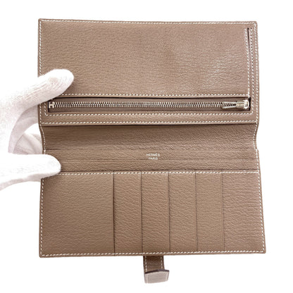 エルメス ベアンスフレ エトープ シルバー金具 長財布（小銭入れあり） 中古 商品画像5