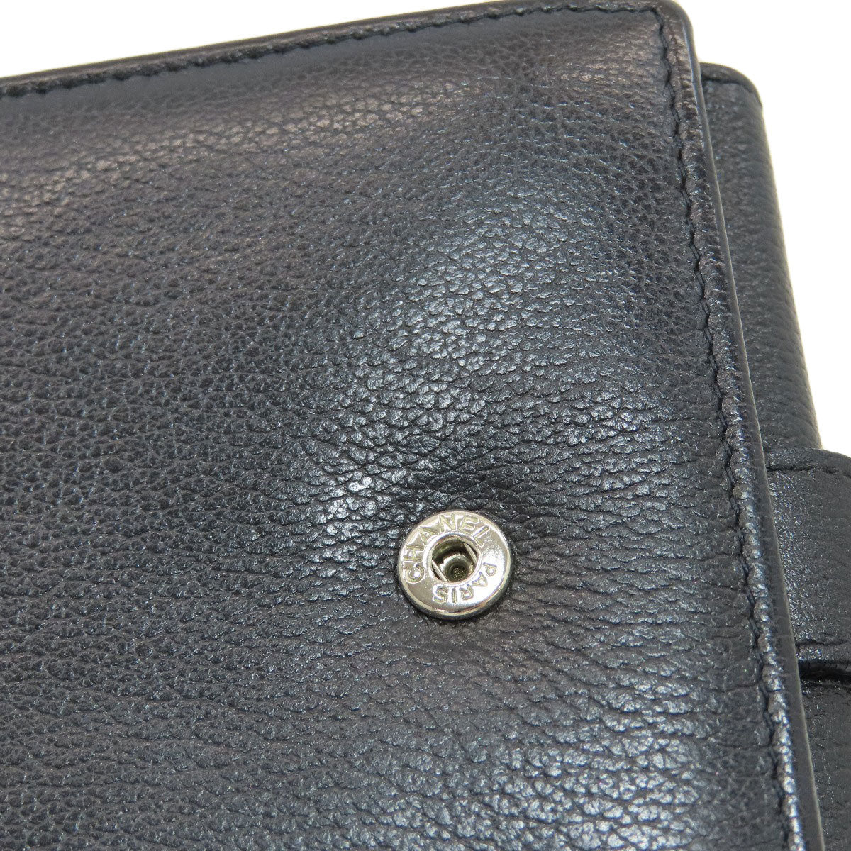 シャネル カメリア シルバー金具 二つ折り財布（小銭入れあり） 中古 商品画像14