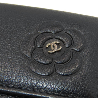 シャネル カメリア シルバー金具 二つ折り財布（小銭入れあり） 中古 商品画像16