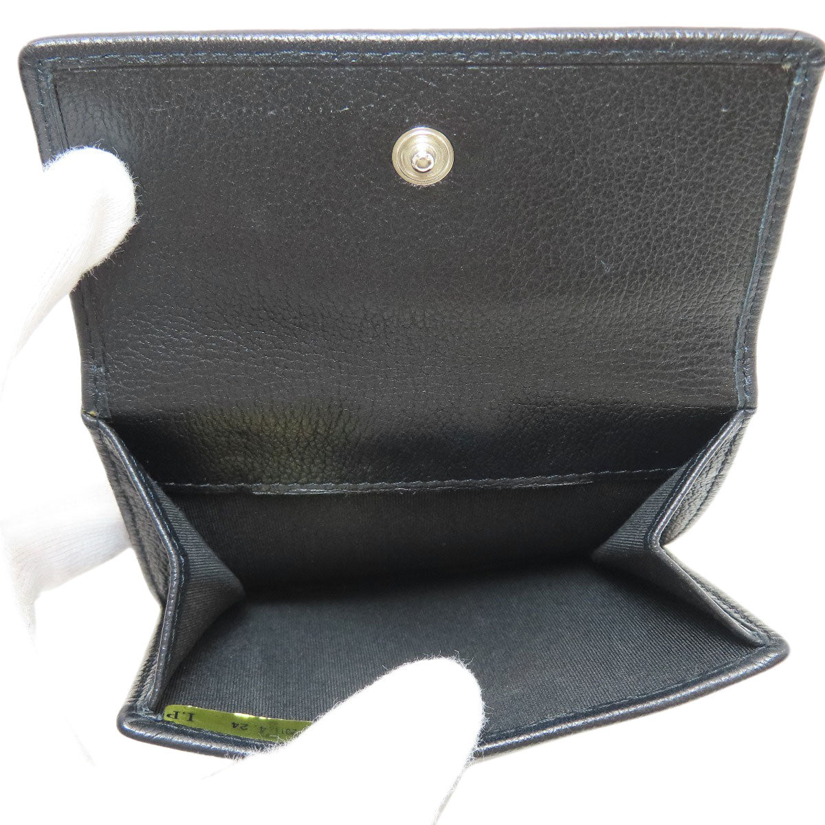シャネル カメリア シルバー金具 二つ折り財布（小銭入れあり） 中古 商品画像7