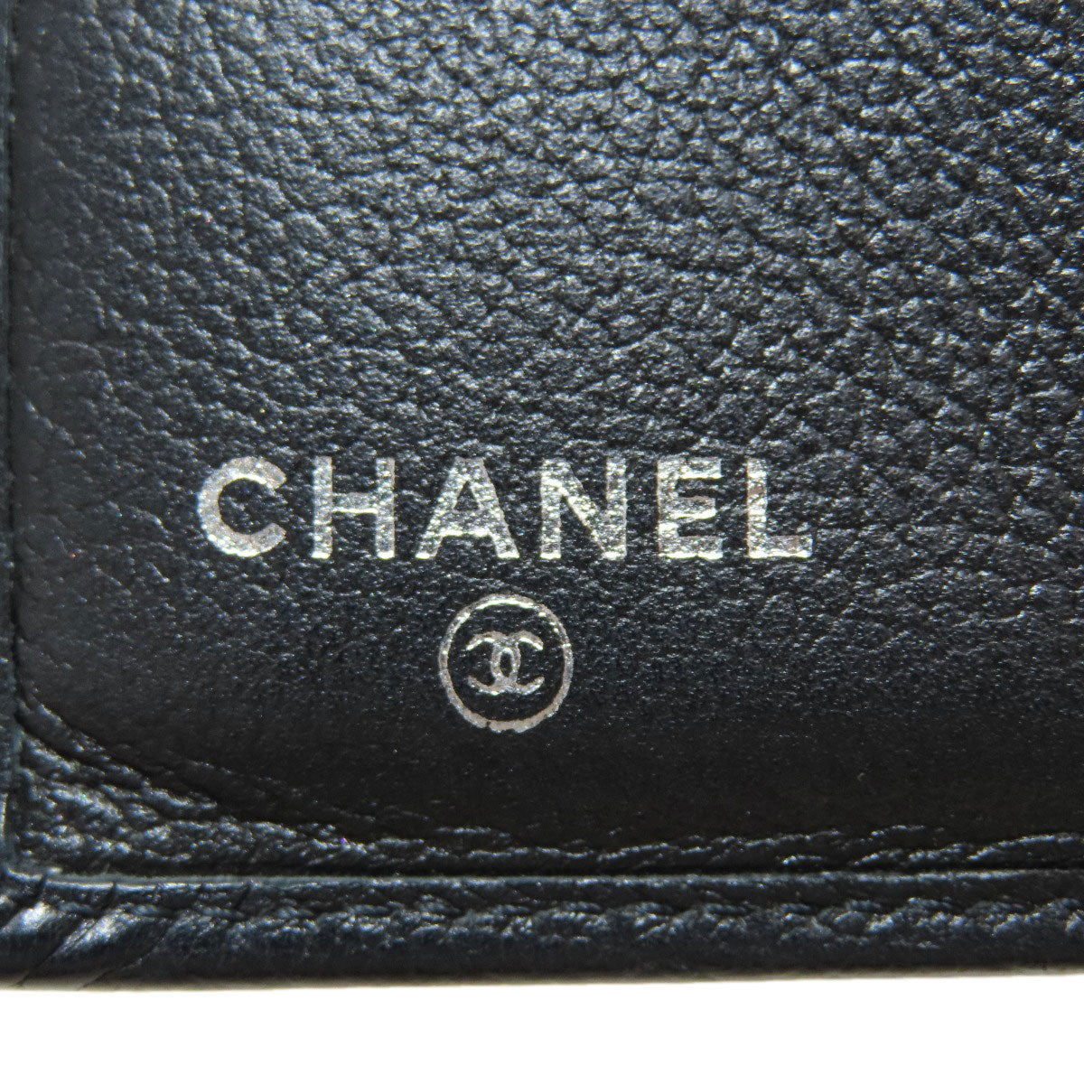シャネル カメリア シルバー金具 二つ折り財布（小銭入れあり） 中古 商品画像8