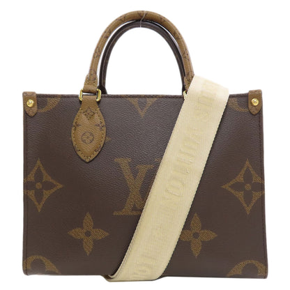 ルイヴィトン M46373 オンザゴーPM ハンドバッグ 中古 商品画像2