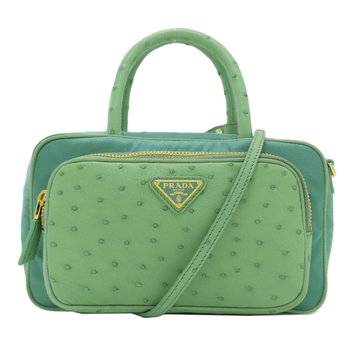 プラダ RE-NYLON 2WAY ハンドバッグ 中古 商品画像2
