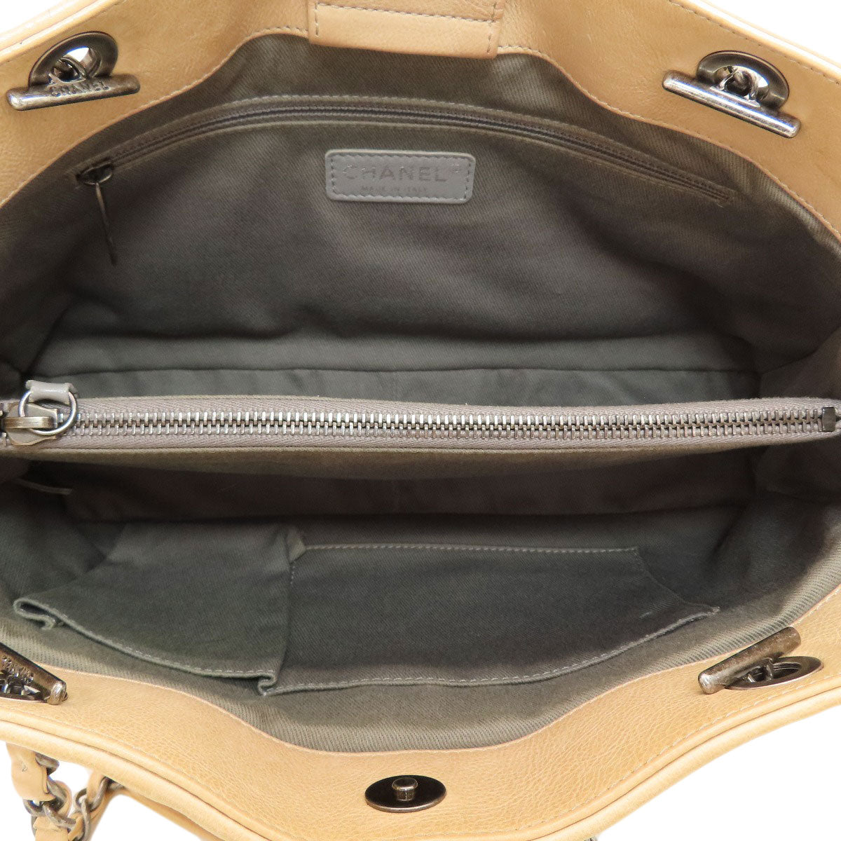 シャネル ココマーク ワイルドステッチ シルバー金具 ショルダーバッグ 中古 商品画像6