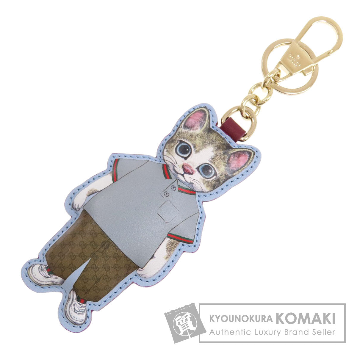 グッチ キーリング ボリス ヒグチユウココラボ キャット キーホルダー 中古 商品画像1
