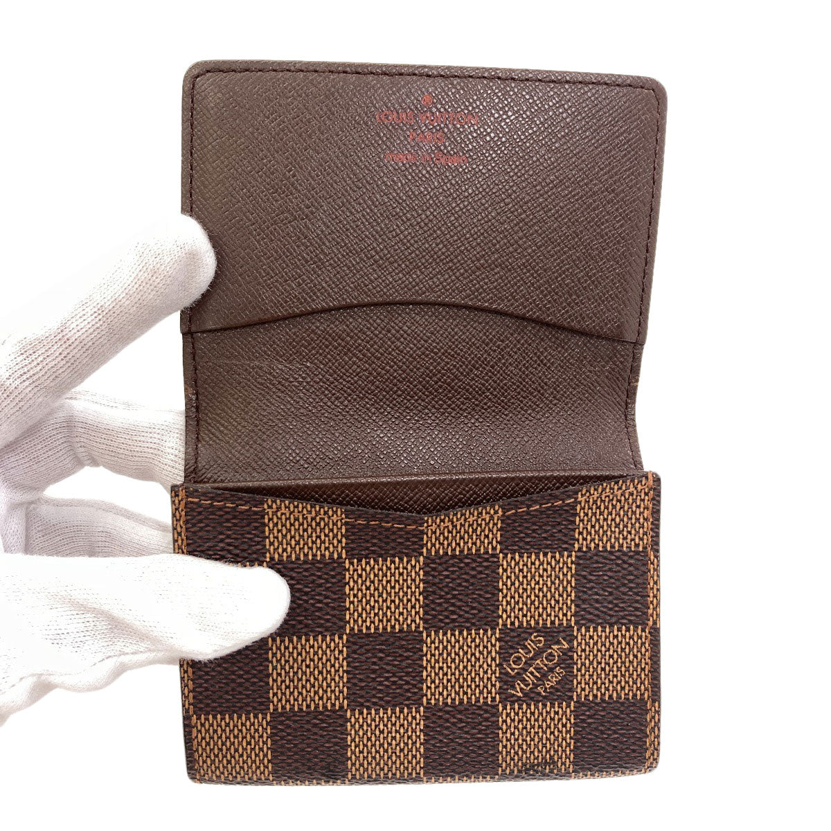 ルイヴィトン N62920 アンヴェロップ・カルト・ドゥ・ヴィジット カードケース 中古 商品画像5