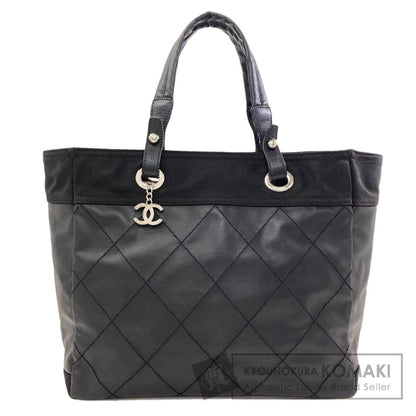 シャネル パリビアリッツトート シルバー金具 トートバッグ 中古 商品画像1