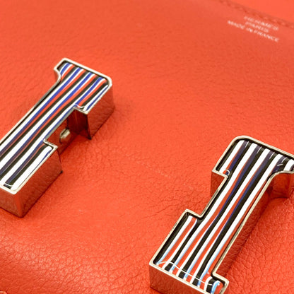 エルメス コンスタンス3 ミニ オプティカル カプシーヌ シルバー金具 ショルダーバッグ 中古 商品画像17