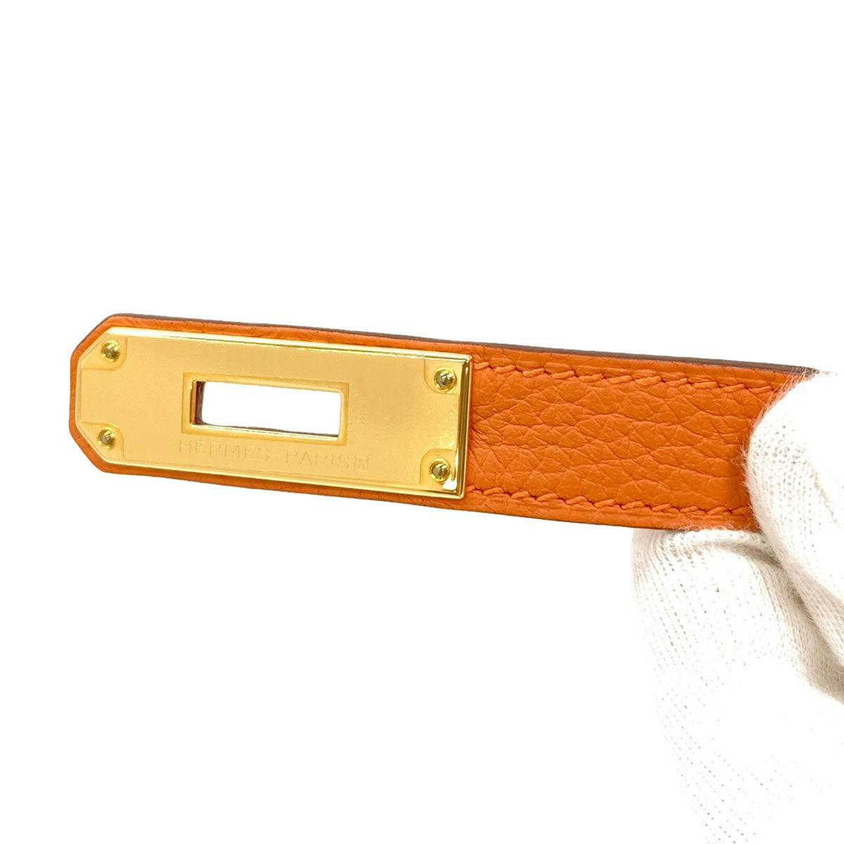 エルメス ケリー28 内縫い ゴールド金具 ハンドバッグ 中古 商品画像9