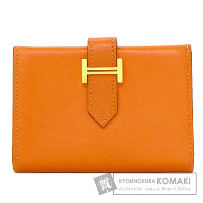 エルメス ベアン ゴールド金具 カードケース 中古 商品画像1