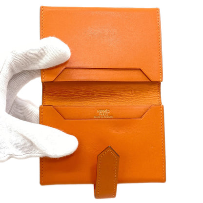 エルメス ベアン ゴールド金具 カードケース 中古 商品画像5