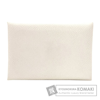 エルメス カルヴィ シルバー金具 カードケース 中古 商品画像1