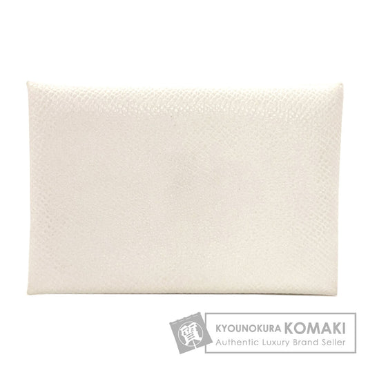 エルメス カルヴィ シルバー金具 カードケース 中古 商品画像1