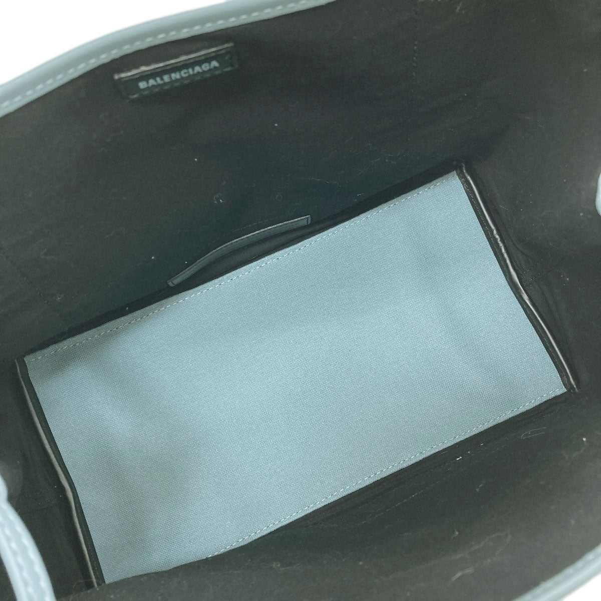 バレンシアガ 339933 ネイビーカバス ハンドバッグ 中古 商品画像6