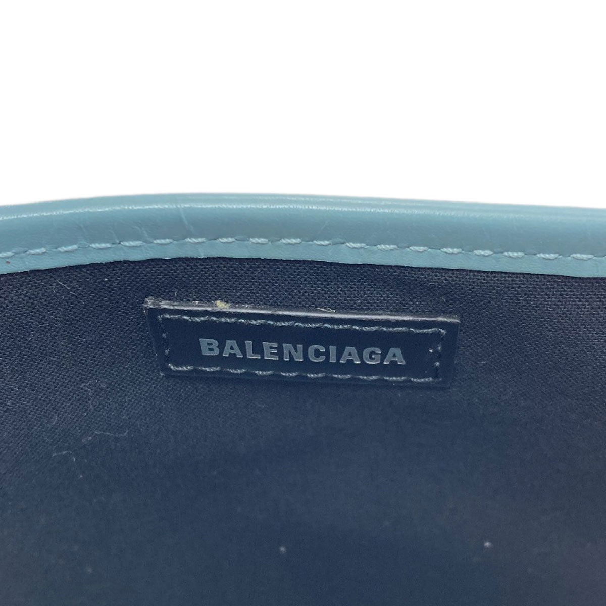 バレンシアガ 339933 ネイビーカバス ハンドバッグ 中古 商品画像7