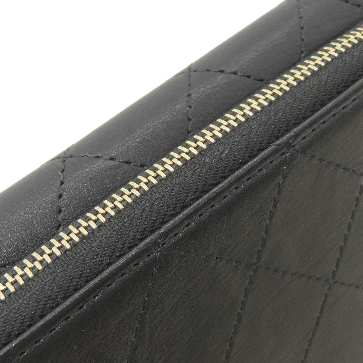 シャネル ココマーク マトラッセ ゴールド金具 二つ折り財布（小銭入れあり） 中古 商品画像19