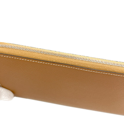 エルメス アザップ シルクイン ロング ゴールド シルバー金具 長財布（小銭入れあり） 中古 商品画像13