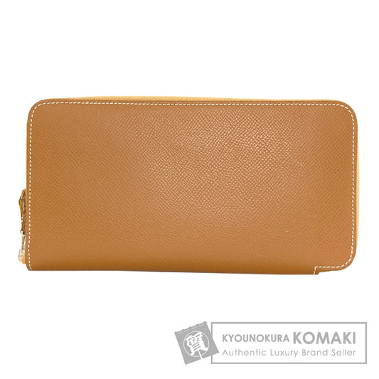 エルメス アザップ シルクイン ロング ゴールド シルバー金具 長財布（小銭入れあり） 中古 商品画像1