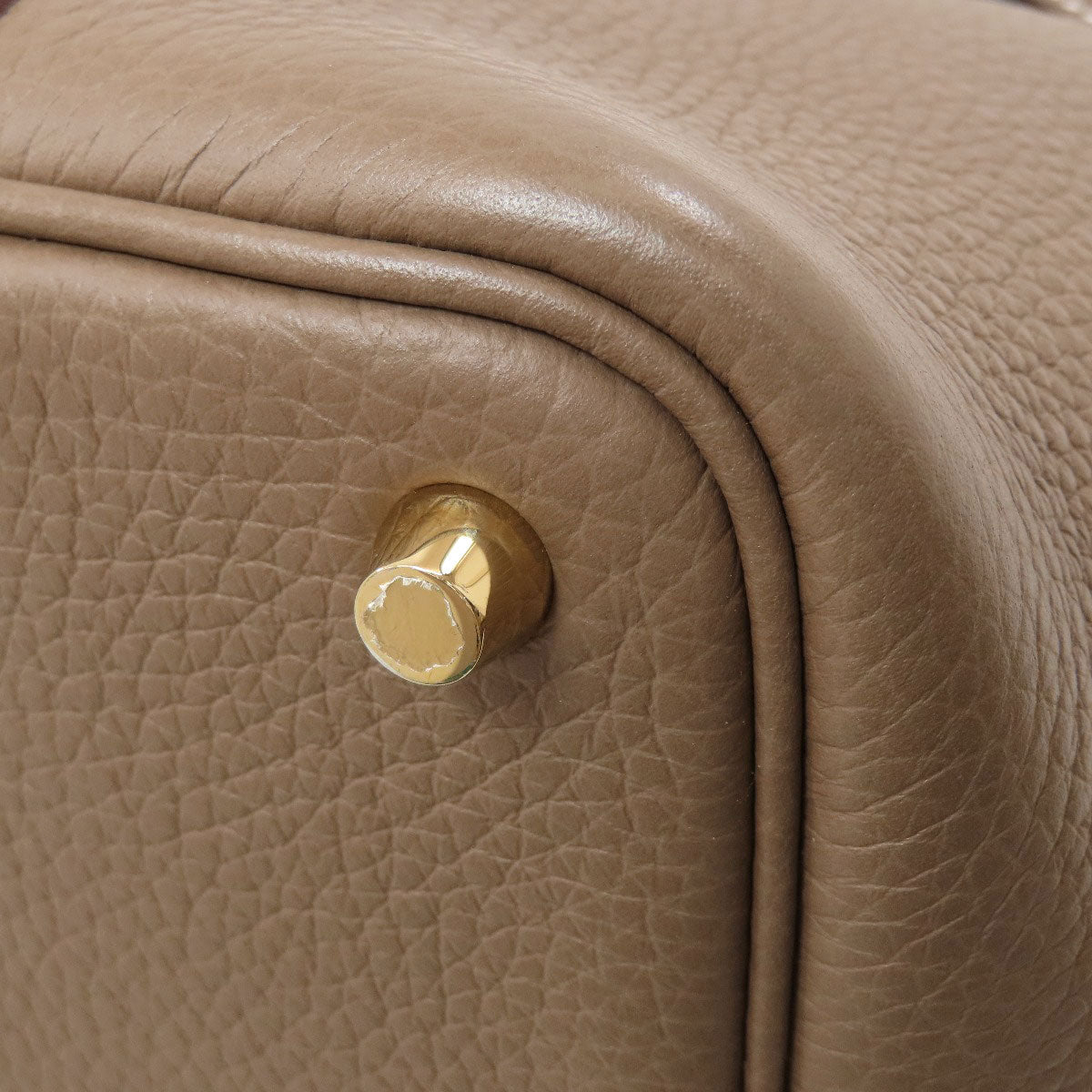 エルメス ピコタンロックPM エトープ ゴールド金具 ハンドバッグ 中古 商品画像12