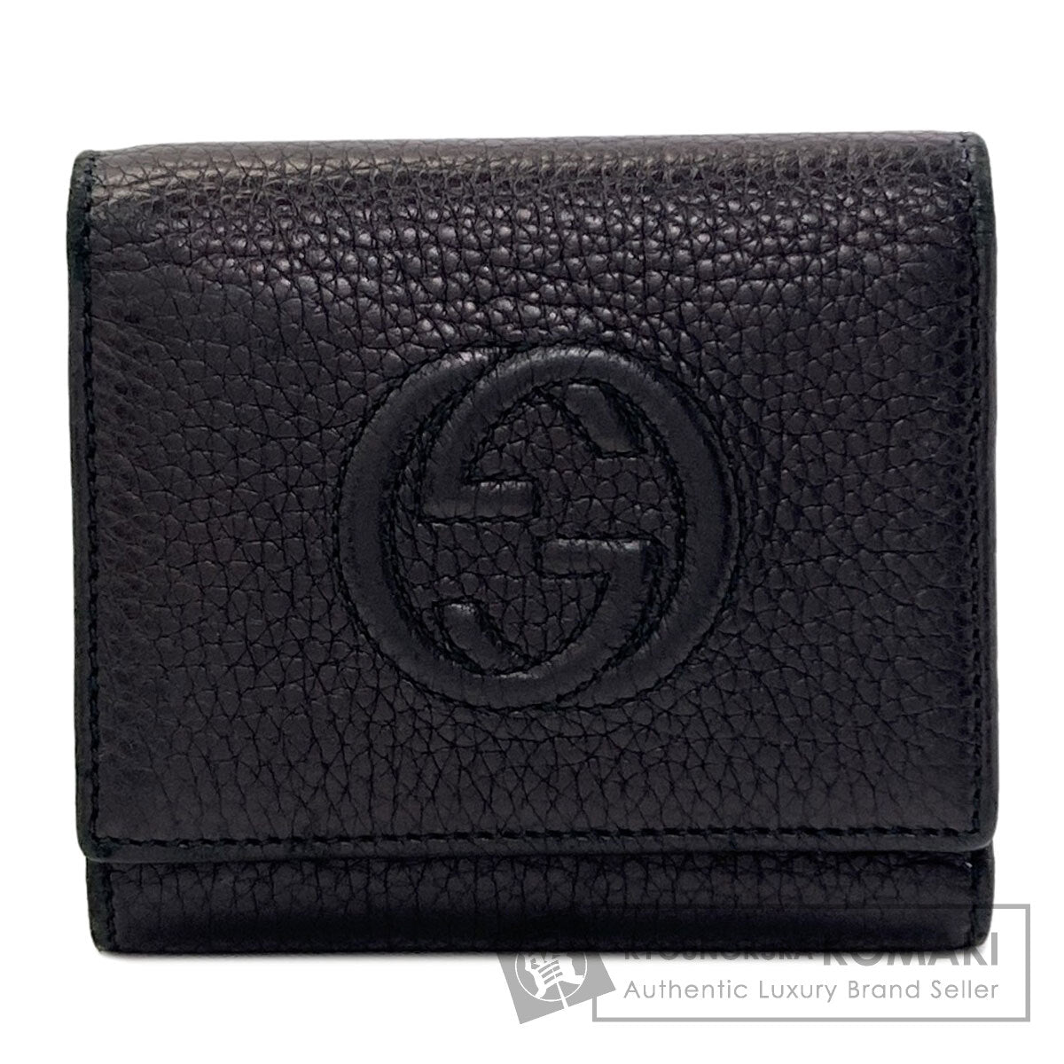 グッチ 351485 ソーホー インターロッキングG 三つ折り財布（小銭入れあり） 中古 商品画像1