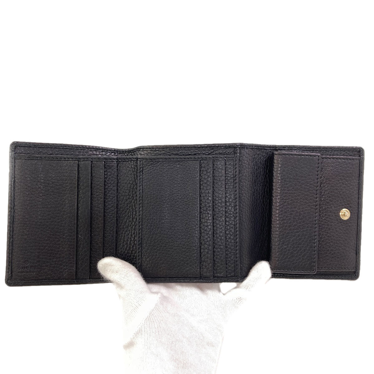 グッチ 351485 ソーホー インターロッキングG 三つ折り財布（小銭入れあり） 中古 商品画像5
