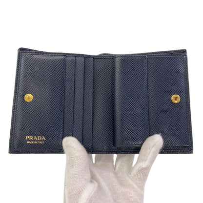 プラダ ロゴ 二つ折り財布（小銭入れあり） 中古 商品画像5
