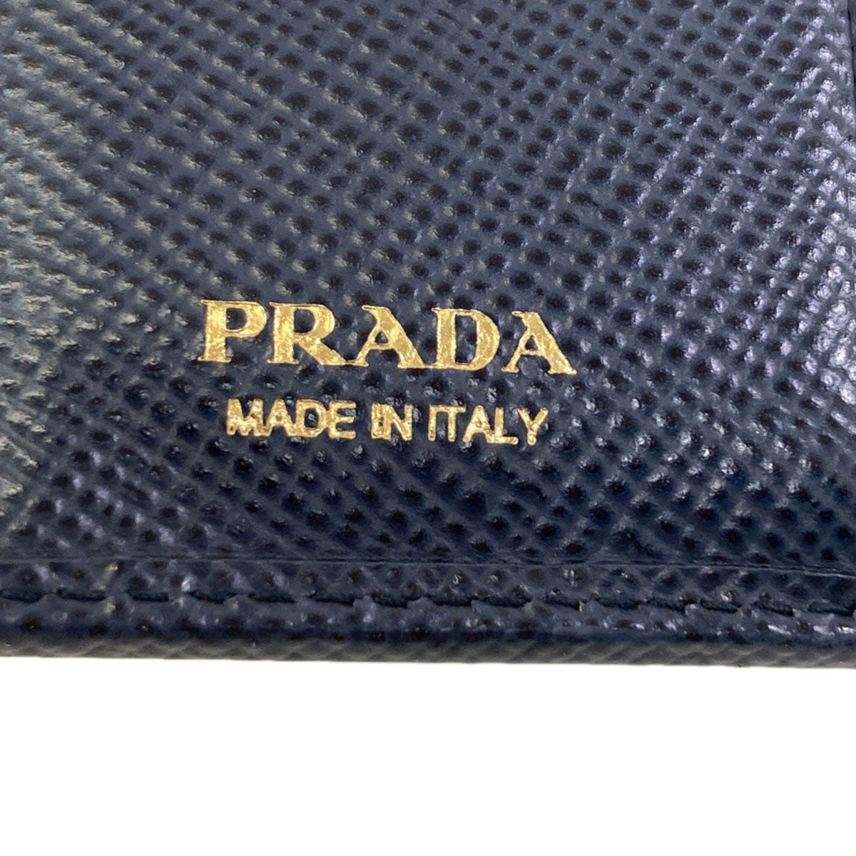 プラダ ロゴ 二つ折り財布（小銭入れあり） 中古 商品画像8