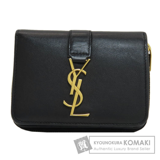 イヴ・サンローラン カサンドラ 二つ折り財布（小銭入れあり） 中古 商品画像1