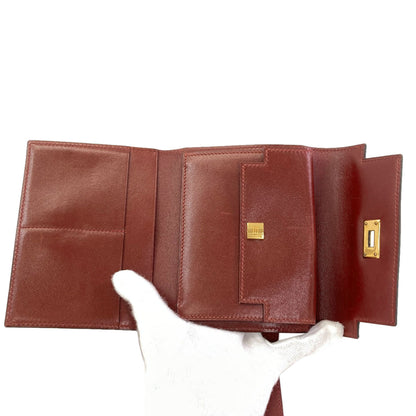 エルメス ケリーコンパクト ゴールド金具 二つ折り財布（小銭入れあり） 中古 商品画像11
