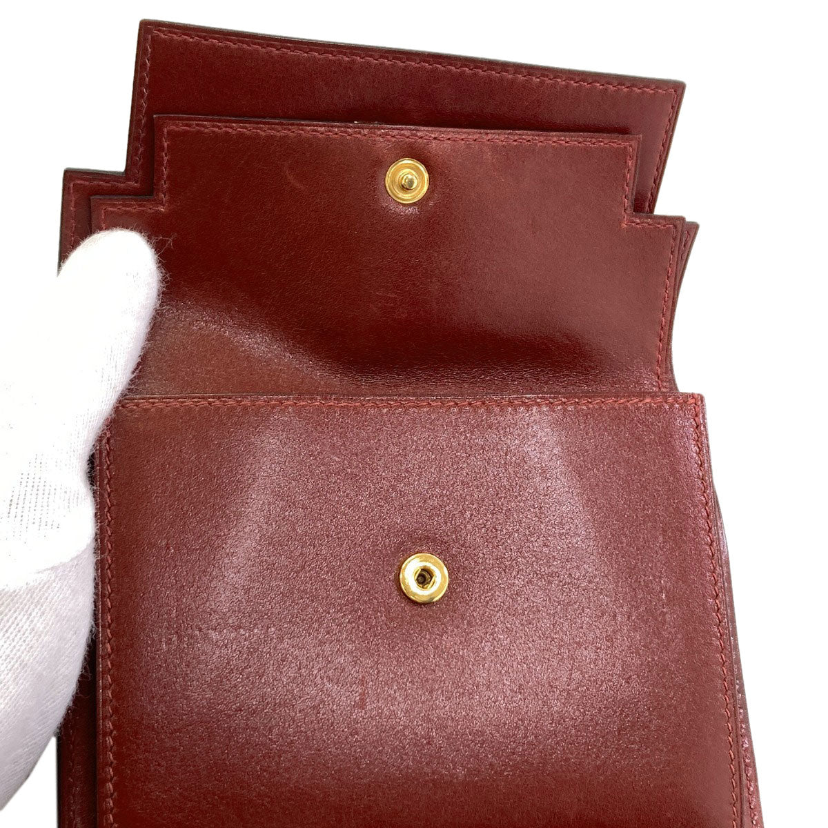 エルメス ケリーコンパクト ゴールド金具 二つ折り財布（小銭入れあり） 中古 商品画像14