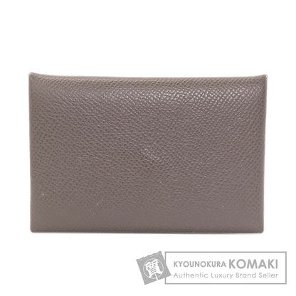 エルメス カルヴィ シルバー金具 カードケース 中古 商品画像1