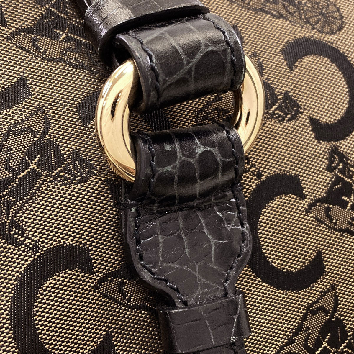 セリーヌ Cサルキー ハンドバッグ 中古 商品画像13