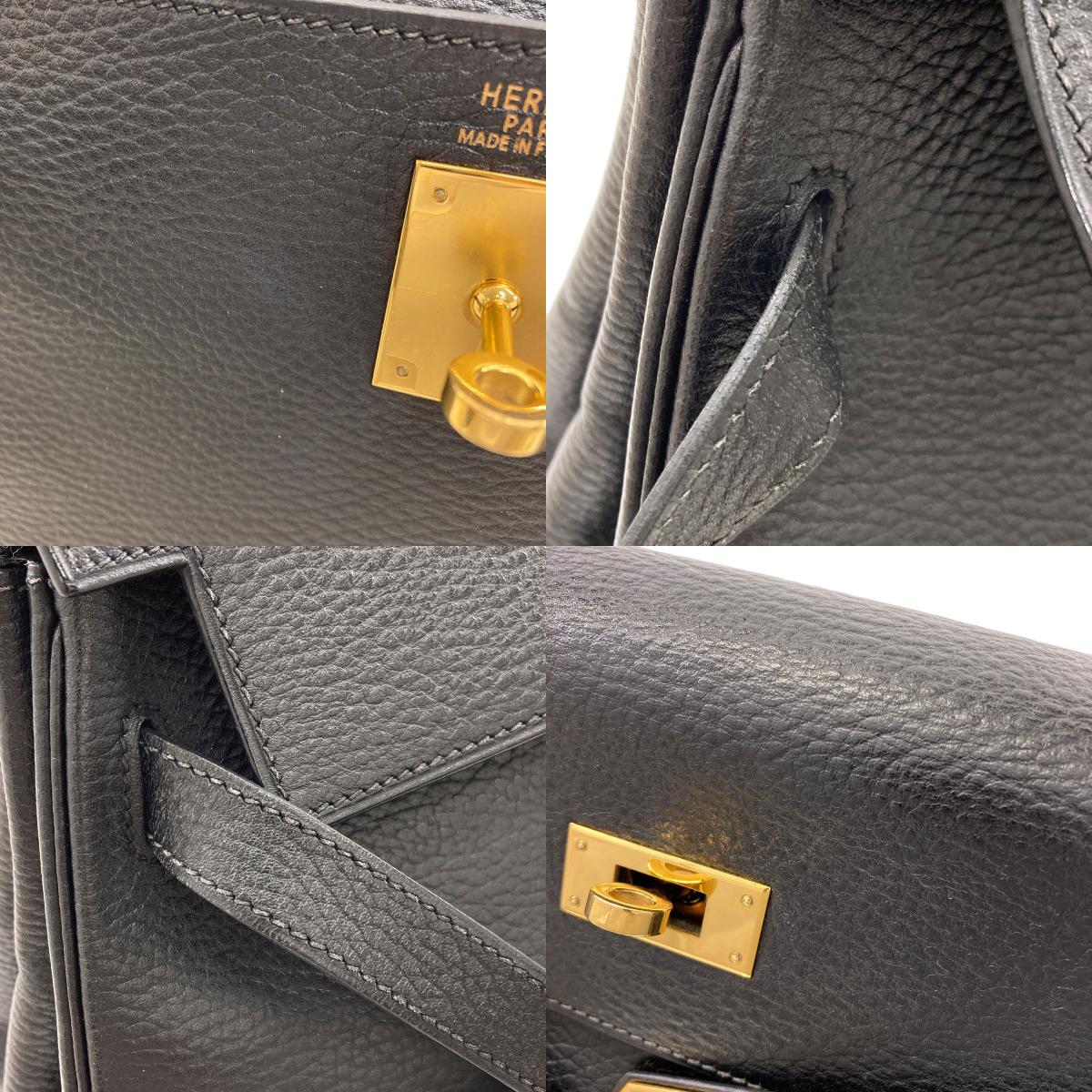 エルメス ケリー32 内縫い ゴールド金具 ハンドバッグ 中古 商品画像17