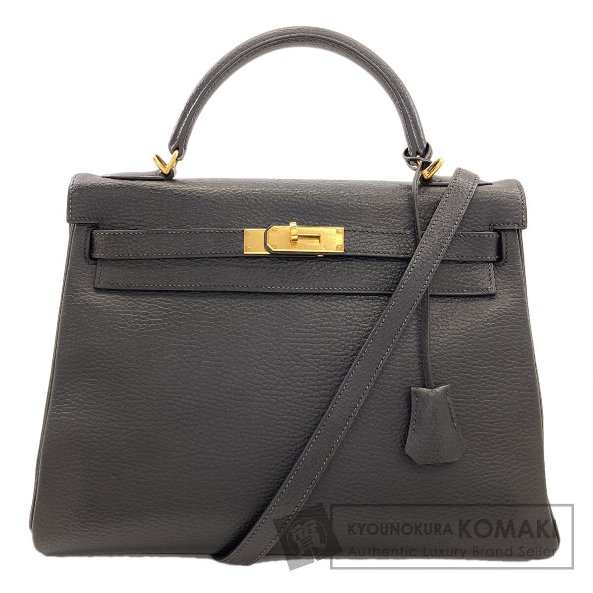 エルメス ケリー32 内縫い ゴールド金具 ハンドバッグ 中古 商品画像1