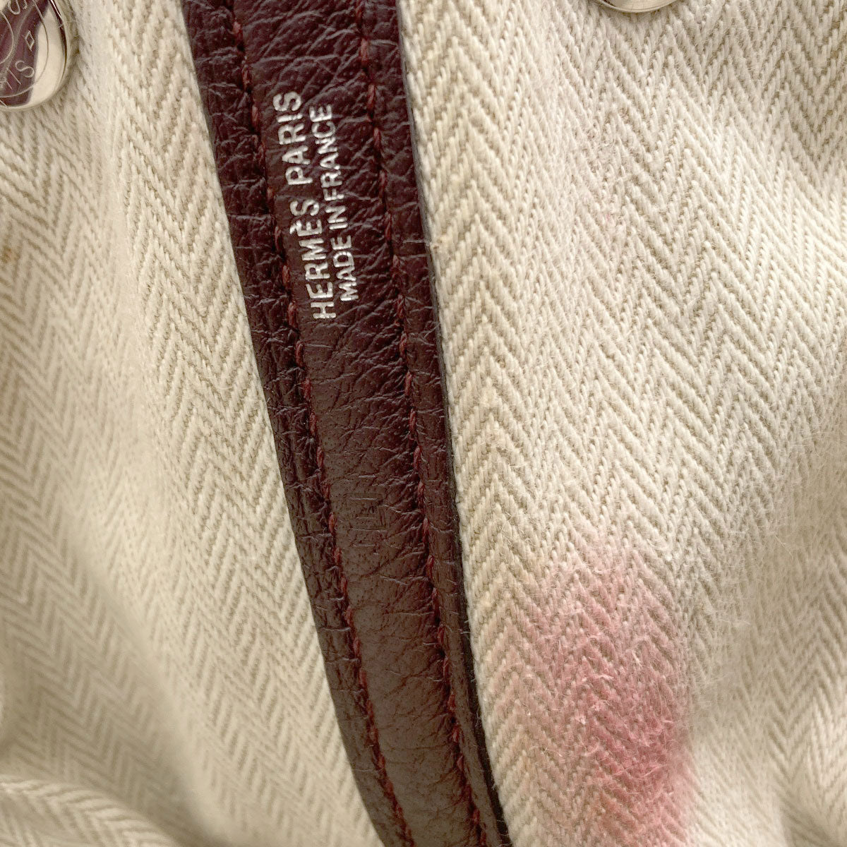 エルメス ガーデンパーティTPM トートバッグ 中古 商品画像7