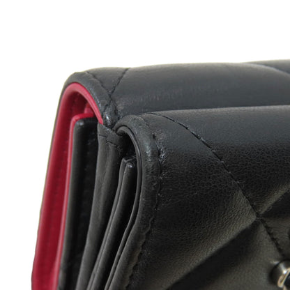 シャネル シャネル19 スモール フラップ マトラッセ シルバー金具 三つ折り財布（小銭入れあり） 中古 商品画像19